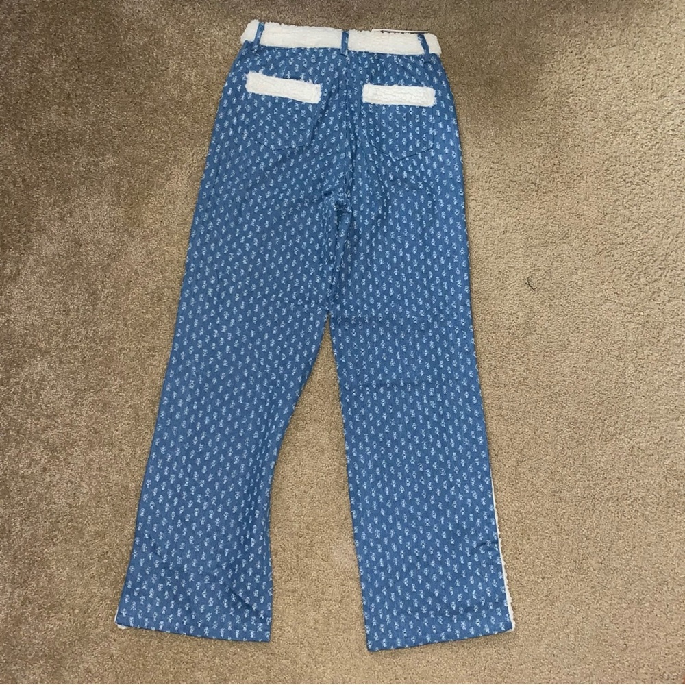 Sherpa Eyelet Pants 100% Cotton - Picture 6 of 6
